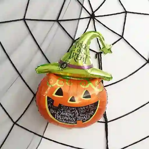 Halloween Globo Metalizado Grande Calabaza