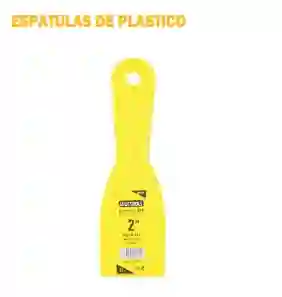 Espatulas De Plastico De 4"