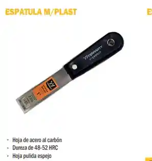 Espatula M/plast De 1"