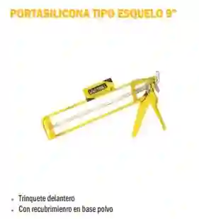 Portasilicona Tipo Esquelo 9”