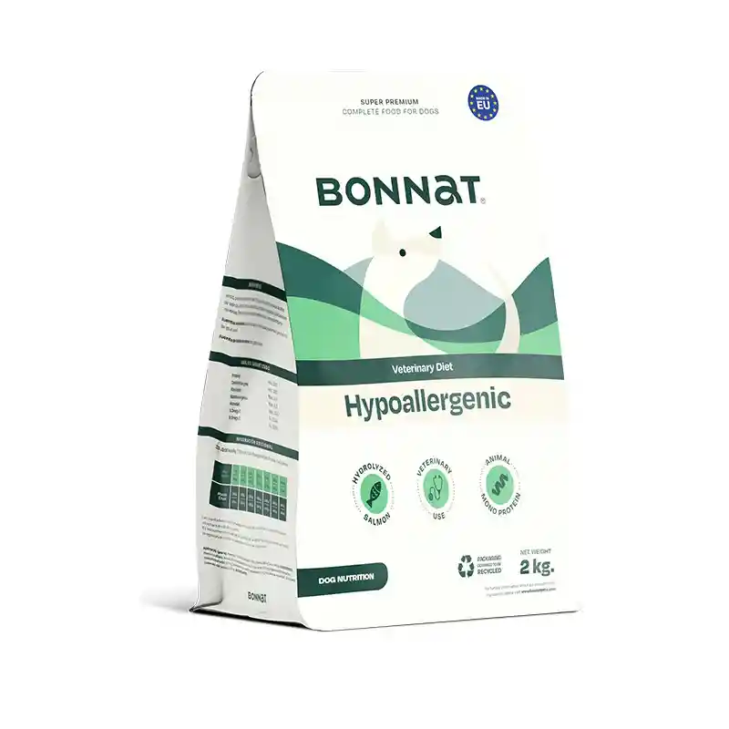 Bonnat Veterinary Diet Canine Hypoallergenic 2 Kg – Alimento Hipoalergénico Para Perros