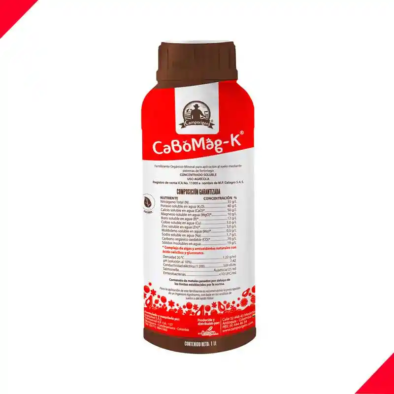 Fertilizante Orgánico Cabomag-k