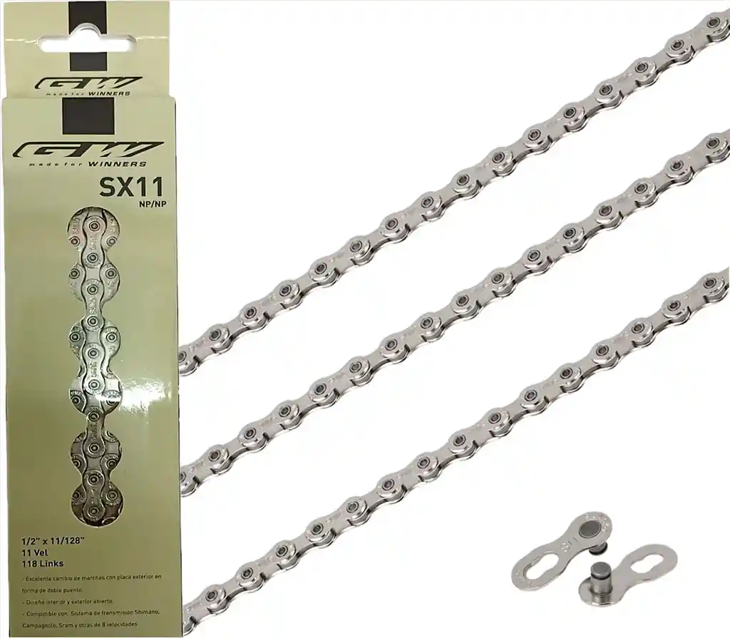 Cadenilla Gw Sx11 11v Cadena Bicicleta Montaña Y Ruta