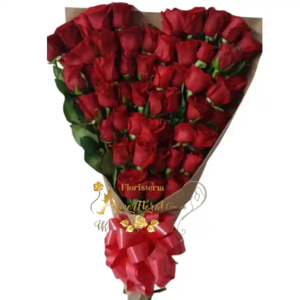 Bouquet Rojo Corazón