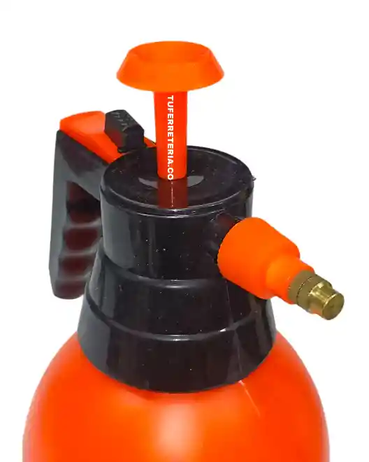 Fumigador 2 Litros Bomba Manual Naranja