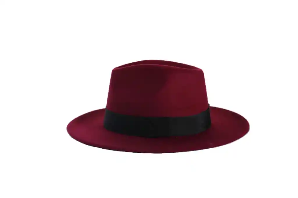 Sombrero Fedora Paño Ajustable C-bordo