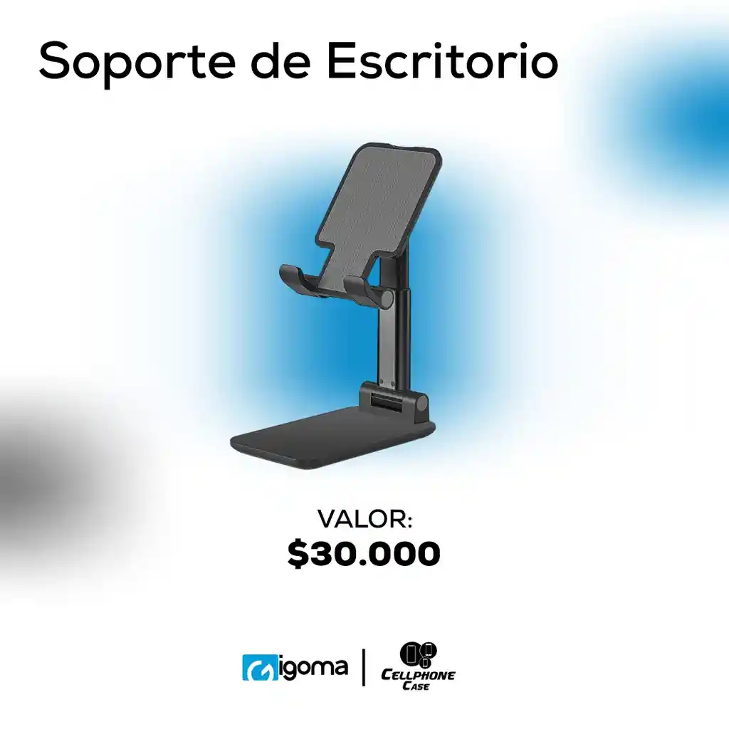 Soporte De Escritorio Negro