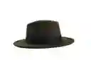 Sombrero Fedora Paño Ajustable C-verde