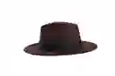 Sombrero Fedora Paño Ajustable C-marron