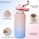 Combo Termo 2x1 Botella De Agua 2 Litros Y 900 Ml Con Tapa