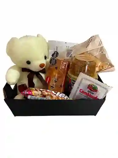 Caja De Desayuno Con Oso De Peluche