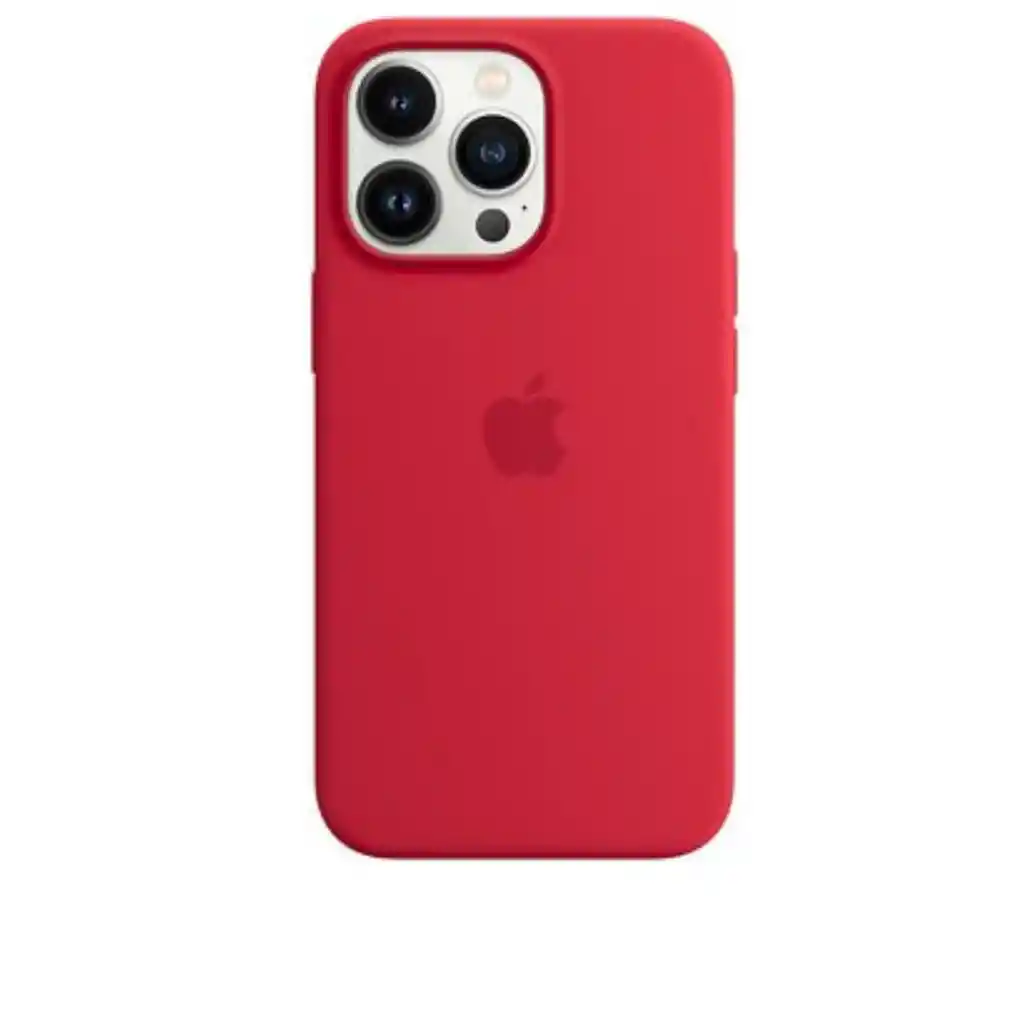 Silicone Case Rojo Iphone 15 Pro Max