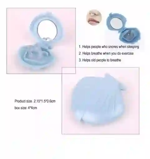 Purificador Dilatador Nasal Pinza Silicona