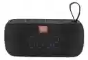 Parlante Bluetooth Fm Reloj Tg 177 Micro Sd Usb Recargable