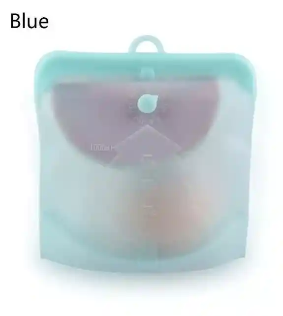 Bolsas De Silicona Reutilizables Para Alimentos