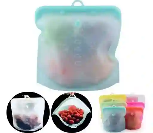 Bolsas De Silicona Reutilizables Para Alimentos
