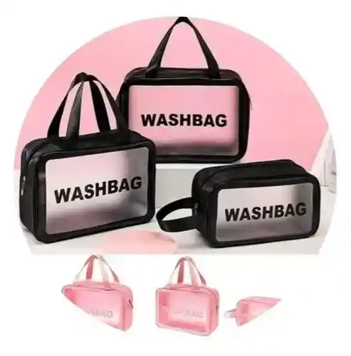 Cosmetiquera Grande Neceser Organizador Maquillaje De Viaje