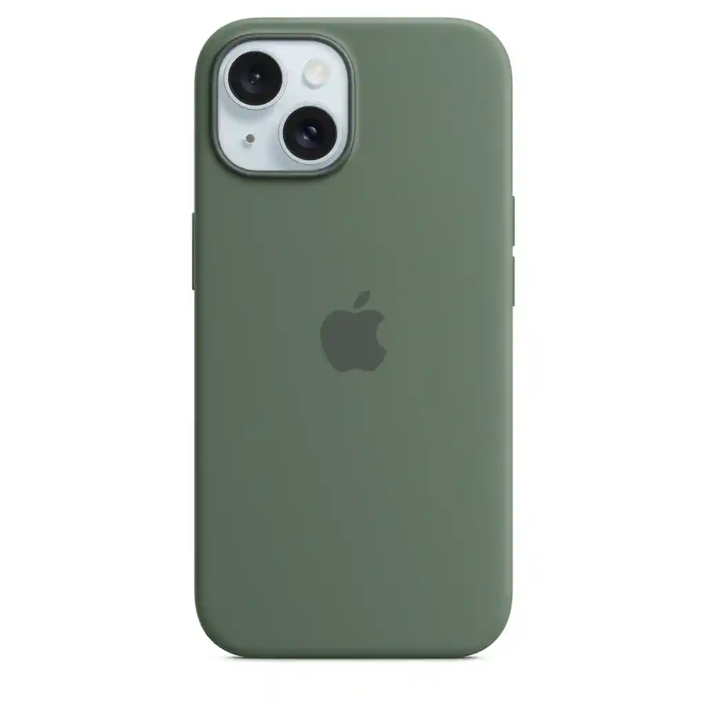 Silicone Case Verde Iphone 15 Plus