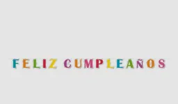 Cartel Feliz Cumpleños Led