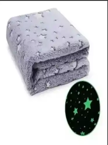 Cobija Manta Luminosas Cama Sencilla 180x170