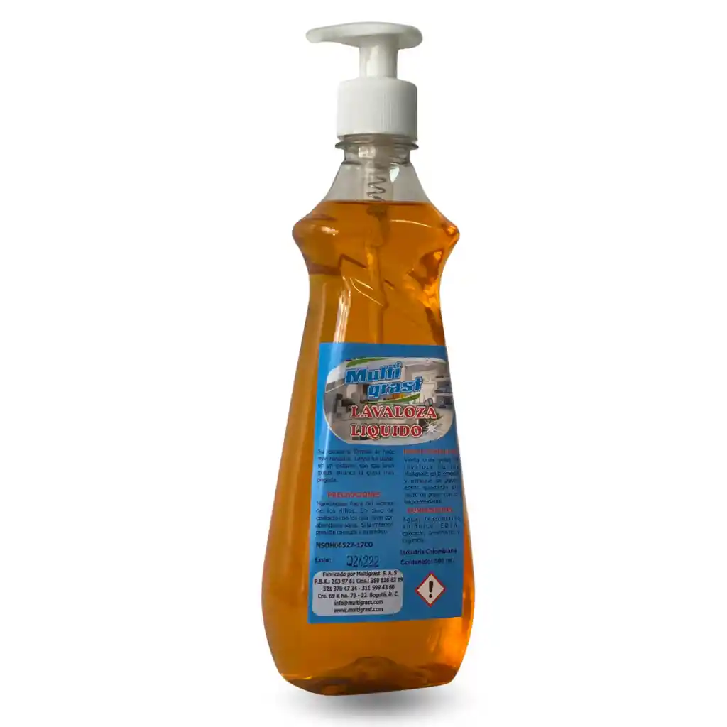 Lavaloza Liquido X 500 C.c. Con Dispensador