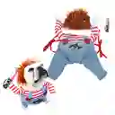 Disfraz Para Mascotas Chucky Talla M-l