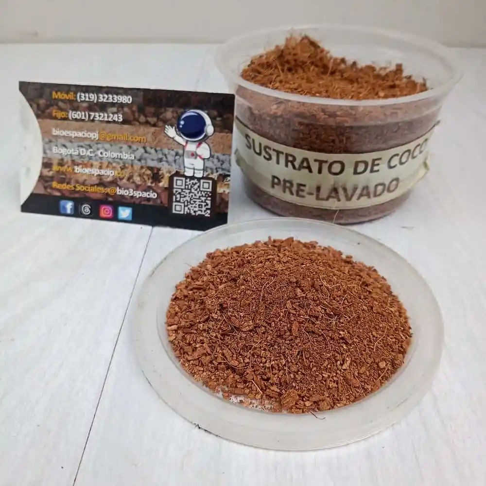 Sustrato De Coco Pre-lavado 1 Kilo