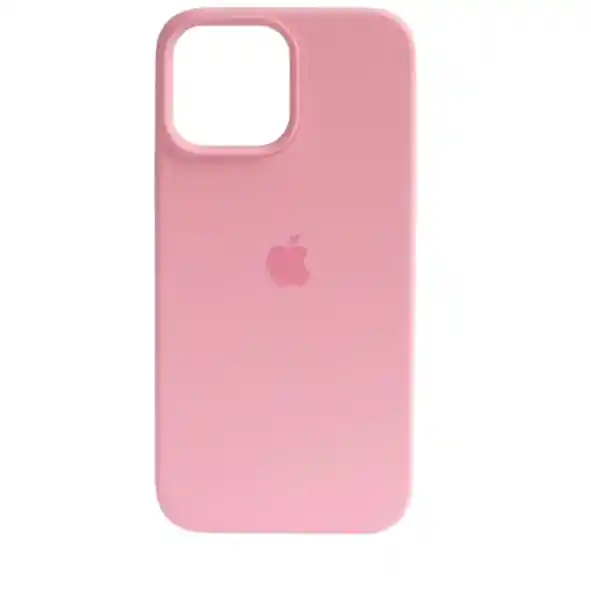 Silicone Case Iphone 14 Rosado