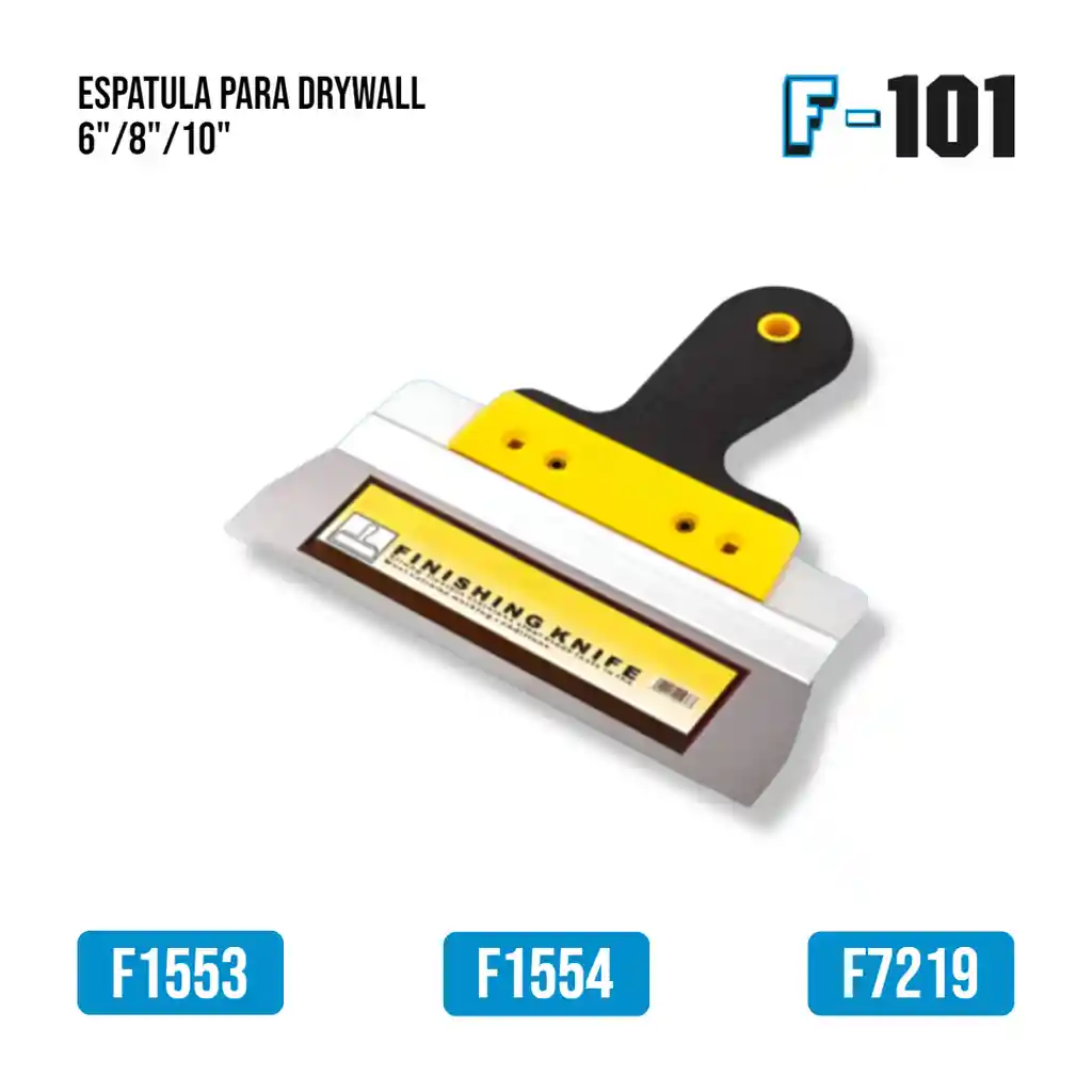 Espatula Para Drywall 8 Importada