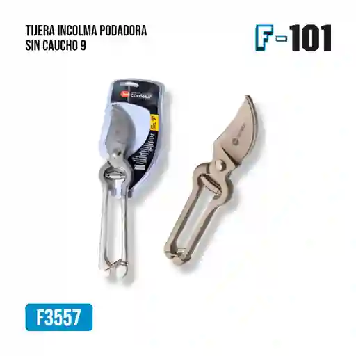 Tijera Incolma Podadora Sin Caucho 9