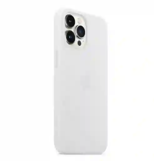 Silicone Case Iphone 14 Pro Blanco