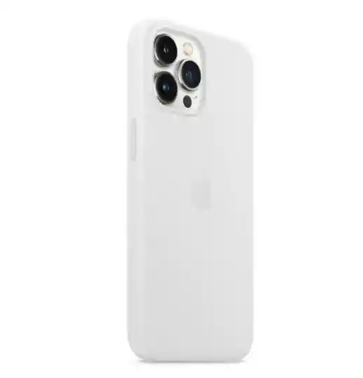 Silicone Case Iphone 14 Pro Blanco