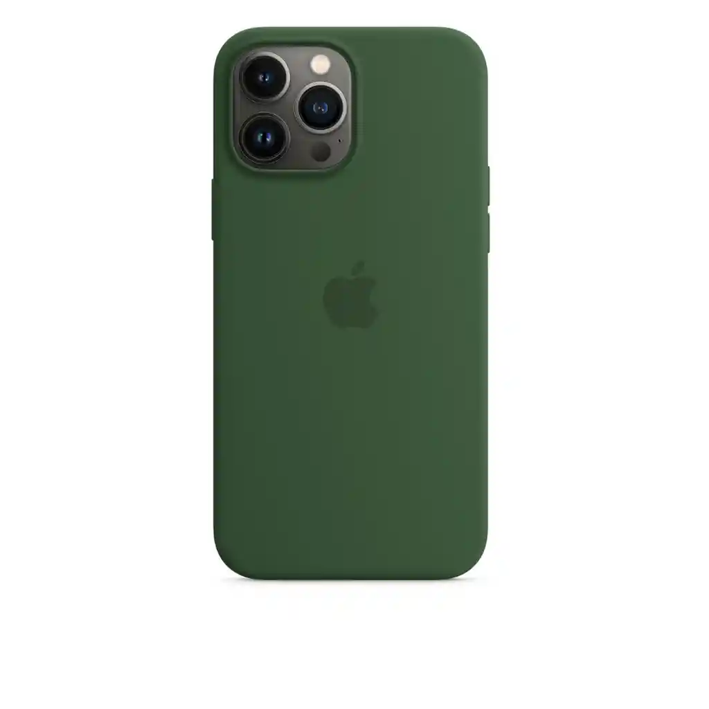 Silicone Case Magsafe Original Iphone 14 Pro Verde Militar