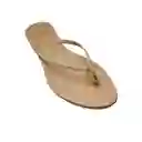 Calzado Zapato Mujer Casual Sandalia Dama Karla Chacon Sandra Beige 38