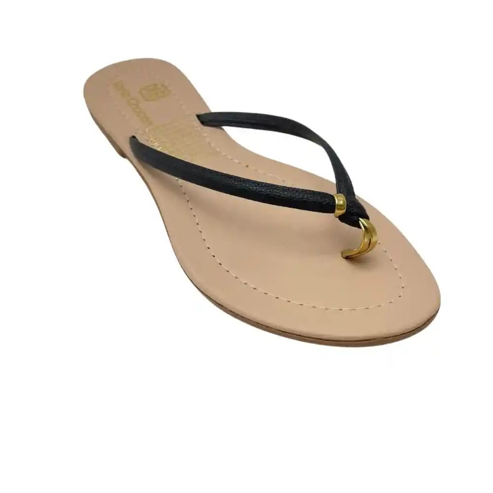 Calzado Zapato Mujer Casual Sandalia Dama Karla Chacon Sandra Negro 38