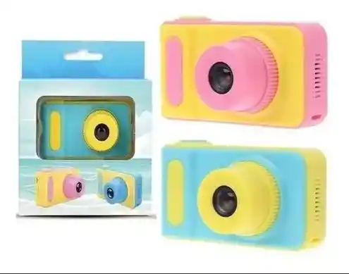 Cámara Digital Para Niños Fotos Vídeos Con Juego Incorporado