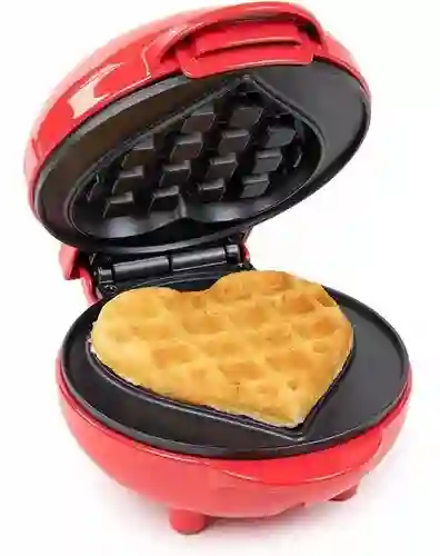 Mini Wafflera Corazon