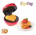 Mini Wafflera Corazon