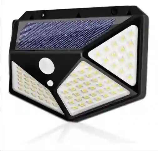 Lámpara Solar 100 Luces Led Exteriores