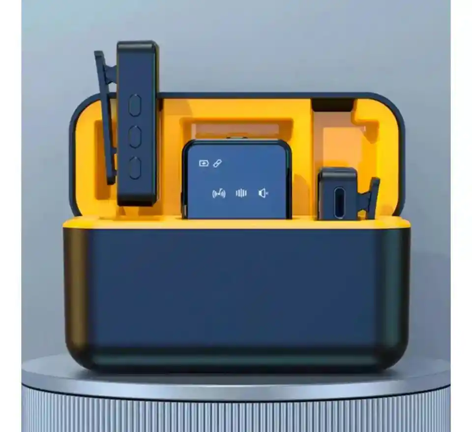 Micrófonos Inalámbrico Dual Profesional Sx12/ Microfono De Solapa Sx12/ Microfono Doble Profesional