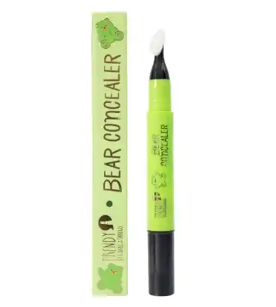 Corrector De Ojeras Neutralizador Verde Bear Trendy