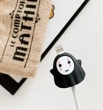 Protector De Cable Diseño No Face El Viaje De Chihiro