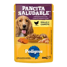 Pedigree Pouch Pancita Saludable Pollo Camote 100gr