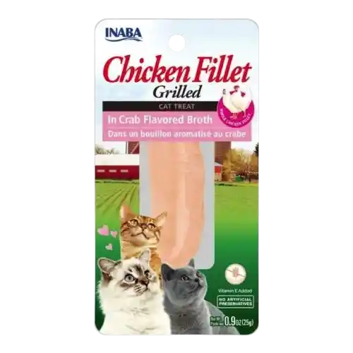 Filete Pollo Gato Grilled In Chicken Flavor 25 Gr