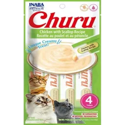 Churu For Cat Chicken With Scallop Rcpe 4 Un 14 Gr