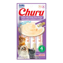 Churu For Cat Chicken With Shrimp Flavor 4un 14 Gr