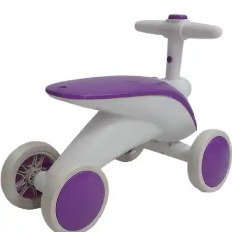 Carrito Impulso De Bebe Luces Y Sonido Morado