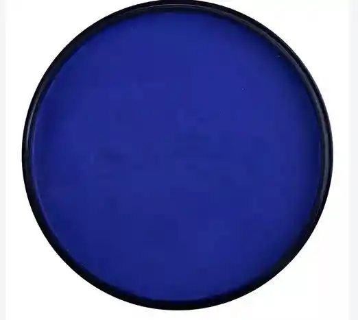 Pinta Carita Pintura Para La Cara Color Azul Oscuro18gr Halloween Disfraz