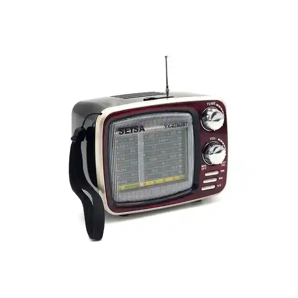Radio Retro Carga Celulares, Bluetooth, Usb,sd, Aux, Am, Fm, Sw
