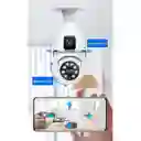 Doble Camara Bombillo Wifi De Seguridad / Camara Doble Bombillo Wifi